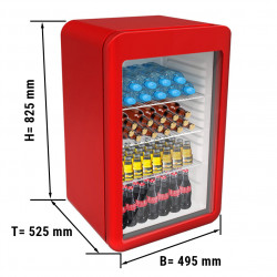Minibar Koelkasten Retro Ggmgastro