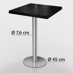 Nizza Tischsaule Edelstahl Ggmmobel